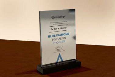 Dr. Siju George at Wassan Specialty Dental Centre in Muscat, a Blue Diamond Apex provider with 12,000+ personally treated cases represents a meaningfully different level of individual experience than a general dentist newer to Invisalign.